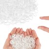 Expressions 3,000pc Hair Elastics Snag-Free Rubber Bands Small Clear Hair Elastics, Mini Hair Rubberbands For Easy Hairstyling - Clear Hair Ties