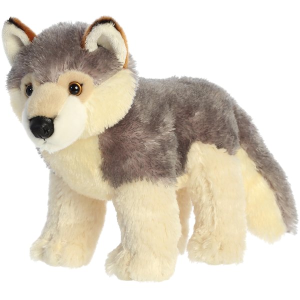 Aurora® Adorable Flopsie™ Wily™ Stuffed Animal - Playful Ease - Timeless Companions - Gray 12 Inches