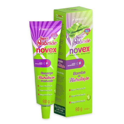 NOVEX Recharge Leave in Conditioner 2.8oz (Super Aloe Vera)
