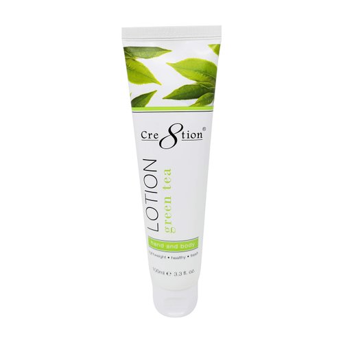 Cre8tion Premium Hand and Body Lotion, Made in Korea (Green Tea - 2 Pack)