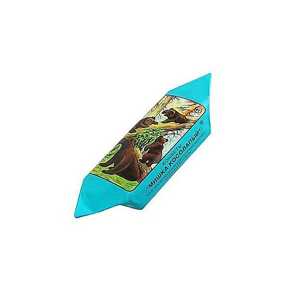 Chocolate-coated candies 'Mishka Kosolapy' (Clumsy Bear) - 1 lb/ 454 gr, Russia.