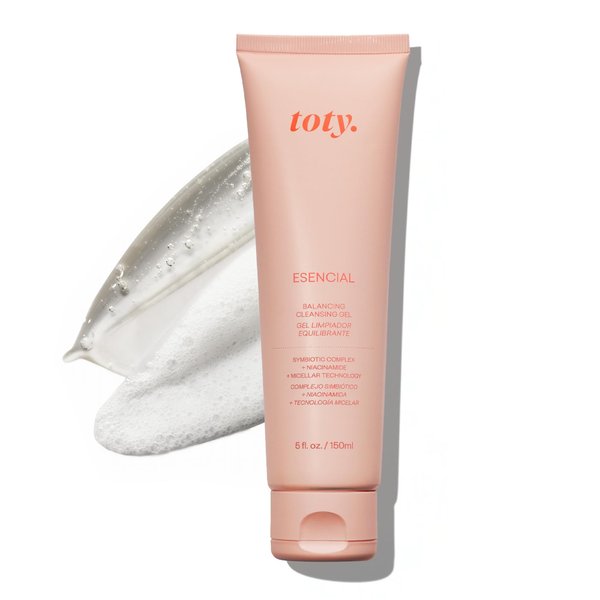 toty. - Esencial Balancing Cleansing Gel - Gentle Face Wash & Makeup Remover - Micellar Technology - Niacinamide, Hyaluronic Acid - Balance Skin Barrier- All Skin Types - By Sofia Vergara - 5 fl oz