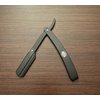 Black Stainless Steel Lightweight Easy to Use Barber Shaving Tool All Hair Folding Edge Razor