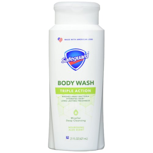 Safeguard Body Wash Nourishing Aloe Scent, 21 oz/621ml, 5.476 Lb