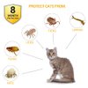 BUDOCI Pet Flea Collar Small Size Flea and Tick Prevention for Cats, 4 Pack Flea and Tick Collar for Cats, 38cm/15 inch, 8 Month Protection…