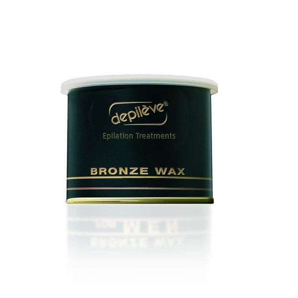 Depileve Bronze Strip Wax for Men -Wax for Hair Removal for Men -Full Body Wax for Men