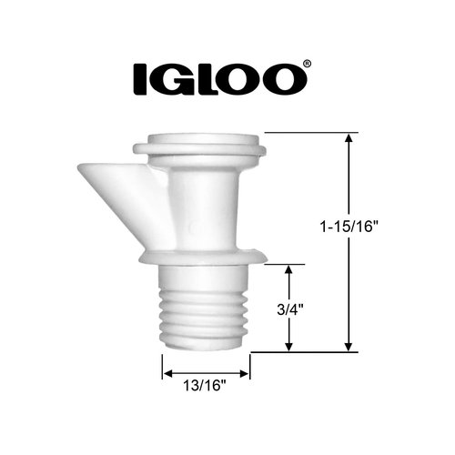 Igloo Push-Button Spigot for 2-10 Gallon Water Cooler Beverage Jugs
