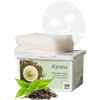 A'PIEU Daily Sheet Mask (Green Tea) - Moisturizing Korean Face Masks, 30-day supply, Lyocell fabric for comfort, Saturated with Green Tea Extract Essence