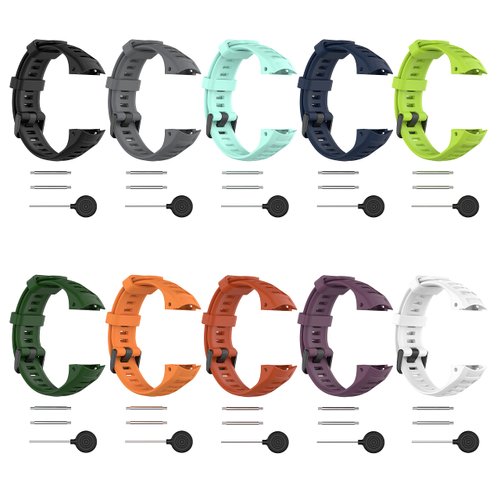 Compatible for Garmin Instinct Solar/Tactical/Esports/Tide, 22mm Width Soft Silicone Wristband Replacement Watch Band Strap for Garmin Instinct 2/Instinct 2 Solar/Instinct 2 Solar Tactical