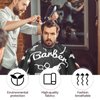 Barber Cape Professional Hair Cutting Cape,3 Pieces Salon Barber Capes Set for Men Hair Cutting Hairdresser Stylists Capes with Adjustable Closure Neck Duster Brush and Combs(Hair Cape+Brush)