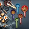 Farberware Professional Plastic Measuring Cups with Coffee Spoon, Set of 5, Colors may vary