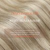 Sunny Clip in Hair Extensions Blonde Clip in Extensions Real Human Hair Blonde Hair Clip Extensions Invisible Clip in Extensions Light Blonde Highlights Golden Blonde Hair Extensions 120g 7pcs 18inch