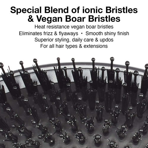 Olivia Garden ESSENTIALS Styling Smoothing Paddle brush