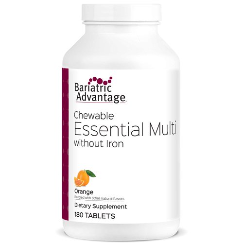 Bariatric Advantage Complete Chewable Multivitamin - 180 Count, Orange