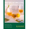 GLDNT Organic Decaf Green Tea Bags, Organic Green Tea Decaffeinated, Smooth Flavor, Super Antioxidant, Iced & Hot Tea, 100 Count