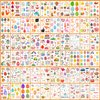 Partywind 1050 Styles (112 PCS) Easter Temporary Tattoos for Kids Basket Stuffers, Easter Boys Girls Party Supplies Favors, Easter Egg Hunt Games Prizes Goodie Bag Fillers for Toddlers Toys