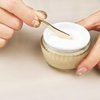 GOERTI 3Pcs Metal Makeup Spatula Mini Spoon and Eye Cream Massage Sticks Beauty Scoop for Facial Cosmetic Face Cream