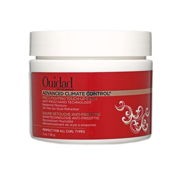 Ouidad Advanced Climate Control Touch-Up Hair Balm - 2 oz, Curl Refresher, Anti-Frizz Nano Technology, Redefine Curls & Help Prevent Breakage, Ideal for Medium to Thick Textures, For All Curl Types
