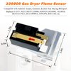338906 Gas Dryer Flame Sensor 279834 Gas Valve Solenoid Coils 279311 Igniter Kit by Blutoget- Gas Dryer Repair Kit - Fit for Whirlpool Ken-More Dryers- Replaces WP338906 AP3094251 PS334310