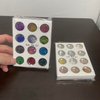 Le Fu Li Glitter 48 Pcs Total Face Body Eye Hair Nail Festival Chunky Holographic Glitter, Body Glitter Pentagram Butterfly Moon