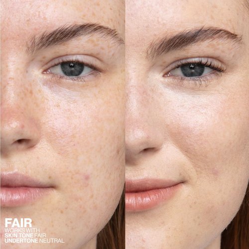 Smashbox Halo Healthy Glow All-In-One Tinted Moisturizer SPF 25 with Hyaluronic Acid, Light to Medium Coverage, Dewy Finish, Oil-free, Sweat and Humidity Resistant, 1.4 fl. oz., Fair