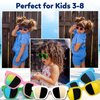 Smallzi Kids Sunglasses Bulk, Kids Sunglasses Party Favor, 24 Pack Neon Sunglasses for Kids Bulk with UV400 Protection, Kids Sunglasses Boys Girls 3-8, Kids Summer Pool Beach Birthday Party Favors