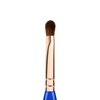 Bdellium Tools Professional Makeup Brush - Golden Triangle 777 Shadow - With All Vegan and Soft Synthetic Fibers, For Applying Shadow (Blue, 1pc)