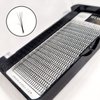 Sharp Lash 5D, Premade Volume Lashes with Long Stem for Eyelash Extensions, 400 Units of Narrow Fans with 0.07mm Thickness and Various Curls and Lengths by Amber Lash (C MIX 8-15mm)