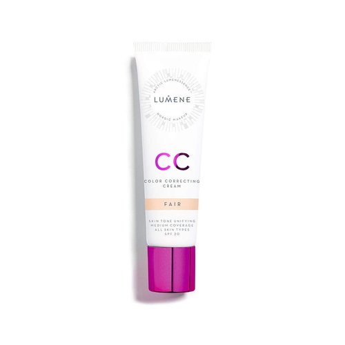 NEW Lumene CC Cream 6 in 1 Medium Coverage for all Skin Types SPF 20 Fair