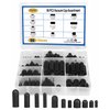 Rubber Vacuum Caps Plug Kit, 90 PCS 10 Sizes Assorted Vacuum Plugs Hose End Caps Assortment Kit for Carburetor, Manifold, Automotive 3/16'' 5/16" 1/8" 1/4" 1/2'' 3/8''