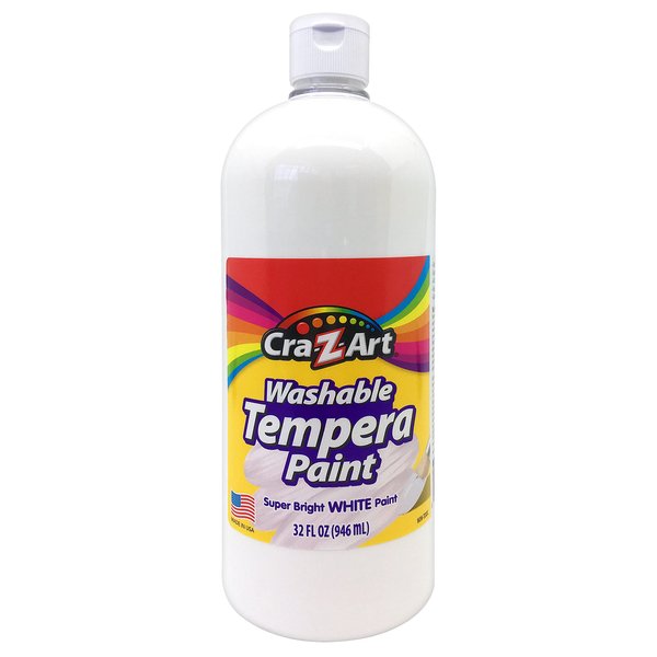 Cra-Z-art Washable Tempera Paint White 32oz