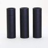 2.5 OZ Black Kraft Paperboard Lip Balm/Deodorant/Cosmetic/Lotion Tubes (25)