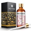 HEYTREE Rose Essential Oil - Hydrating and Romantic Aromatherapy Oil for Relaxation, Skin Nourishment, and Hair Care,Massage,Bath-100ml