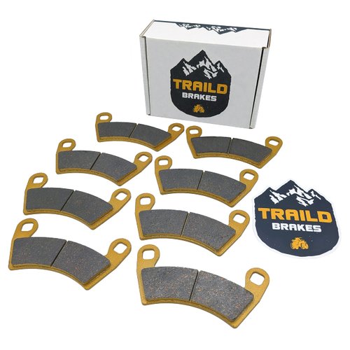 Polaris Ranger Crew 570/700/800/900/XP 1000/Diesel 2008-2023 Ceramic Brake Pad Set Front & Rear
