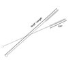 HUJI Stainless Steel Straws Cleaning Brush Perfect for Reusable Tumbler Straws (Quantity 6)