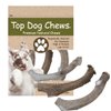 Top Dog Chews Brand | 3 Pack | A Grade | Deer and Elk Antler Dog Chews Medium 4"-6". Perfect for Small and Medium Dogs