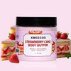 XMEECOS Body Butter| Moisturizing| Smoothing| Cruelty-free| Gentle| Great for dry skin| New Sweet Flavors (One Size, Strawberry Cake)