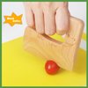 13 Pieces Montessori Kitchen Tools for Toddlers-Kids Cooking Sets Real-Toddler Safe Knives Set for Real Cooking with Plastic Toddler Safe Knives Crinkle Cutter Kids Cutting Board