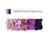 L.A. Colors Pick 1 of 5 Colors Matte Eyeshadow Palette Eye Shadow + Free Zipper Bag (CEM479 Plum Pashmina)