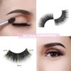 Soararc False Eyelashes Dramatic 5D Faux Natural Mink Eyelashes for Women, Girls Soft Volume Fluffy Handmade Reusable Long Fake Eyelashes 7 Pairs, 7S06
