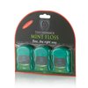 DentAdvance Premium Mint Dental Floss - Easy Reach Back Teeth | Tooth Floss | Mint Flavored, Waxed, 40 Meter, Pack of 3