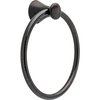 DELTA FAUCET 73846-RB Lahara Wall Mounted Towel Ring in SpotShield Venetian Bronze