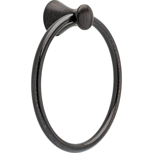 DELTA FAUCET 73846-RB Lahara Wall Mounted Towel Ring in SpotShield Venetian Bronze