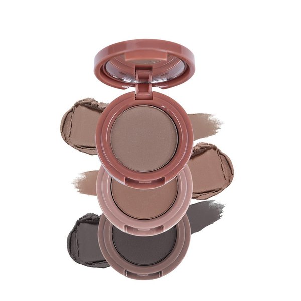 3 color eyebrow powder palette, waterproof and long-lasting eyebrow makeup, eyebrow powder brow filler to shape perfect eyebrowsr (01# coffee + brown + dark brown)