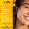 Glow Renewal 20% Vitamin C Serum for Face & Eye - Brightening & Anti-Aging with Hyaluronic Acid & Botanical Extracts - Evens Skin Tone, Targets Fine Lines & Dark Spots, 1 oz