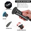 Electric Foot File Callus Remover Professional Foot File Pedicure Tools Adjustable Speed 120pcs Replacement Sandpaper disc Easy to Remove Cutin Dead Skin calluses(Black 120pcs)
