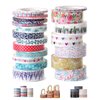 Mr. Pen- Washi Tape Set, 21 Rolls, Decorative Cute Floral Washi Tape for Bible Journaling, Bullet Journal Supplies
