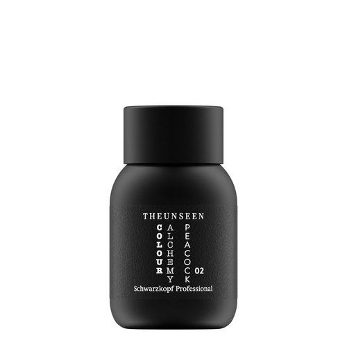THEUNSEEN COLOUR ALCHEMY – Holographic Temporary Hair Color Gel Cream – Heat Activated Hair Dye for Iridescent Effects – Heat-Reactive Technology, 02 Peacock