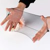 Tinksky 100pcs Hair Nets Invisible Elastic Edge Mesh Dress-up Accessories (Black)