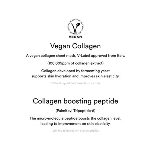 Abib Collagen Gel Mask Heartleaf Jelly 10 Sheets I Vegan Collagen, Cooling Nourishing Hyaluronic Acid Hydrogel Facial Mask